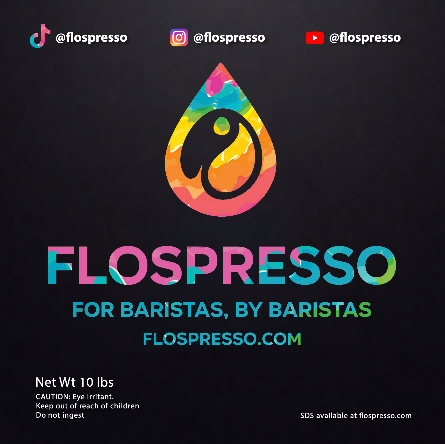 Flospresso - Espresso Machine Cleaning Powder (566 grams) (20 oz)